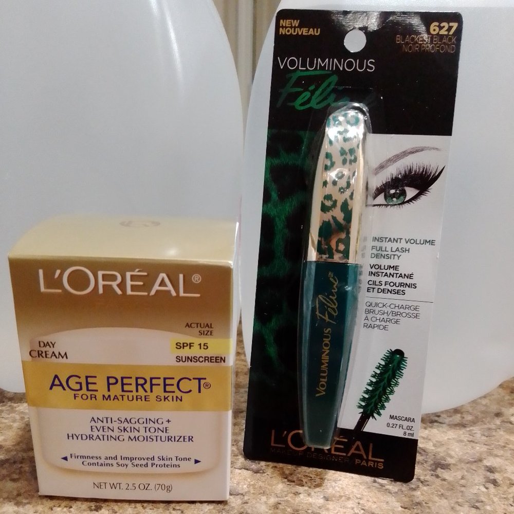 Loreal Age Perfect Facial Care/ Loreal Mascara